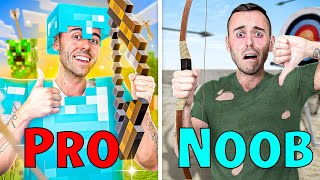 Minecraft Pro Tries Real Archery for 24 Hours