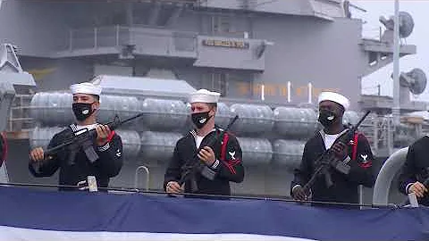 Navy remembers USS Cole victims 20 years after attack