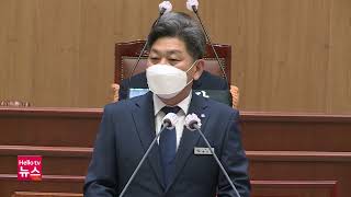 군의회와 갈등…백두현 고성군수 