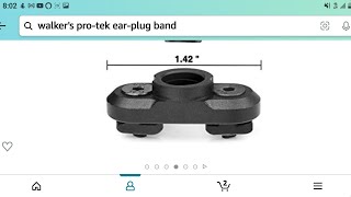 CVLIFE QD Sling Mounts for Mlok from Amazon