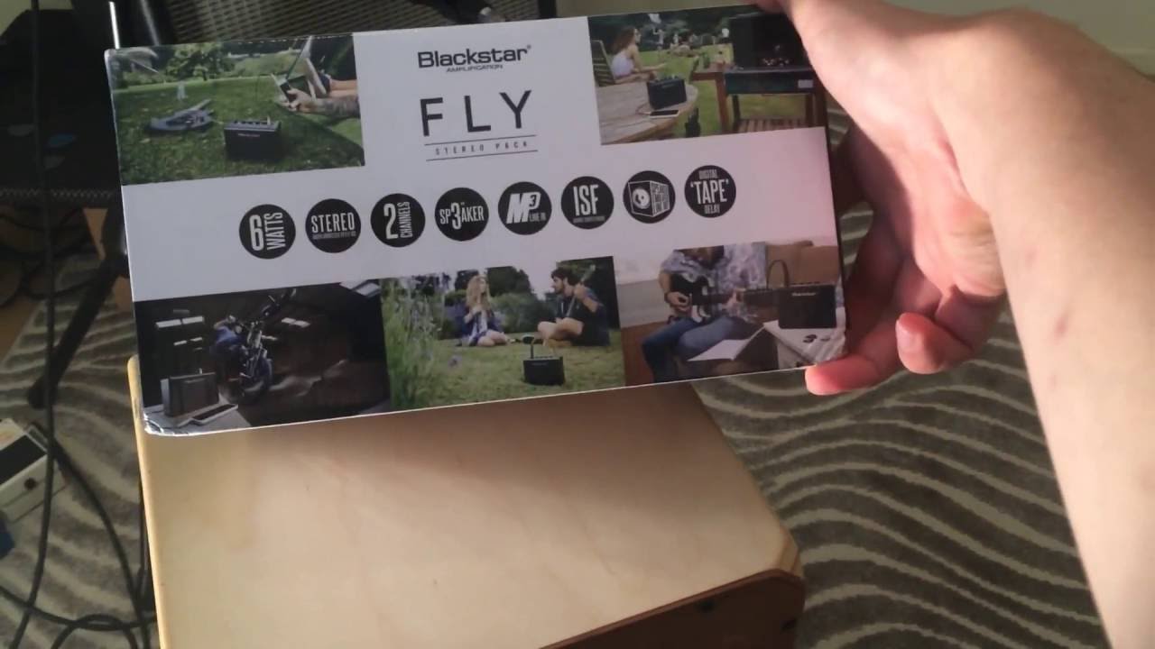 Blackstar Fly3 Stereo Pack (with power supply) unboxing