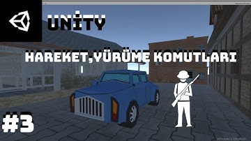 UNİTY OYUN YAPMA DERSLERİ #3 (Hareket,Mouse Kodları)