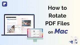 how to rotate pdf files on mac | wondershare pdfelement 8