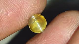 Natural Alexandrite Chrysoberyl Cat Eye Srilanka 2.12ct BIG Crystall Tali Neon Kenceng Good Luster