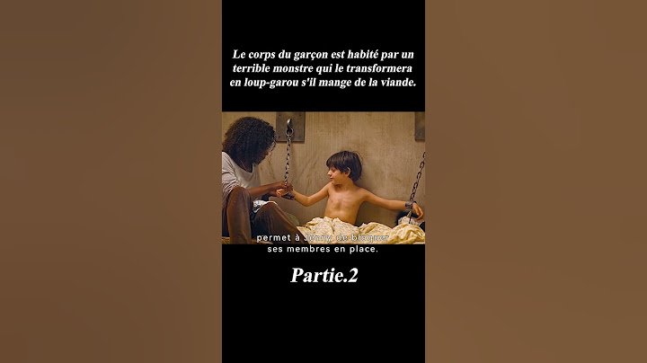 Quand un garçon mange de la viande, il devient un loup-garou.#shorts #film #movie #