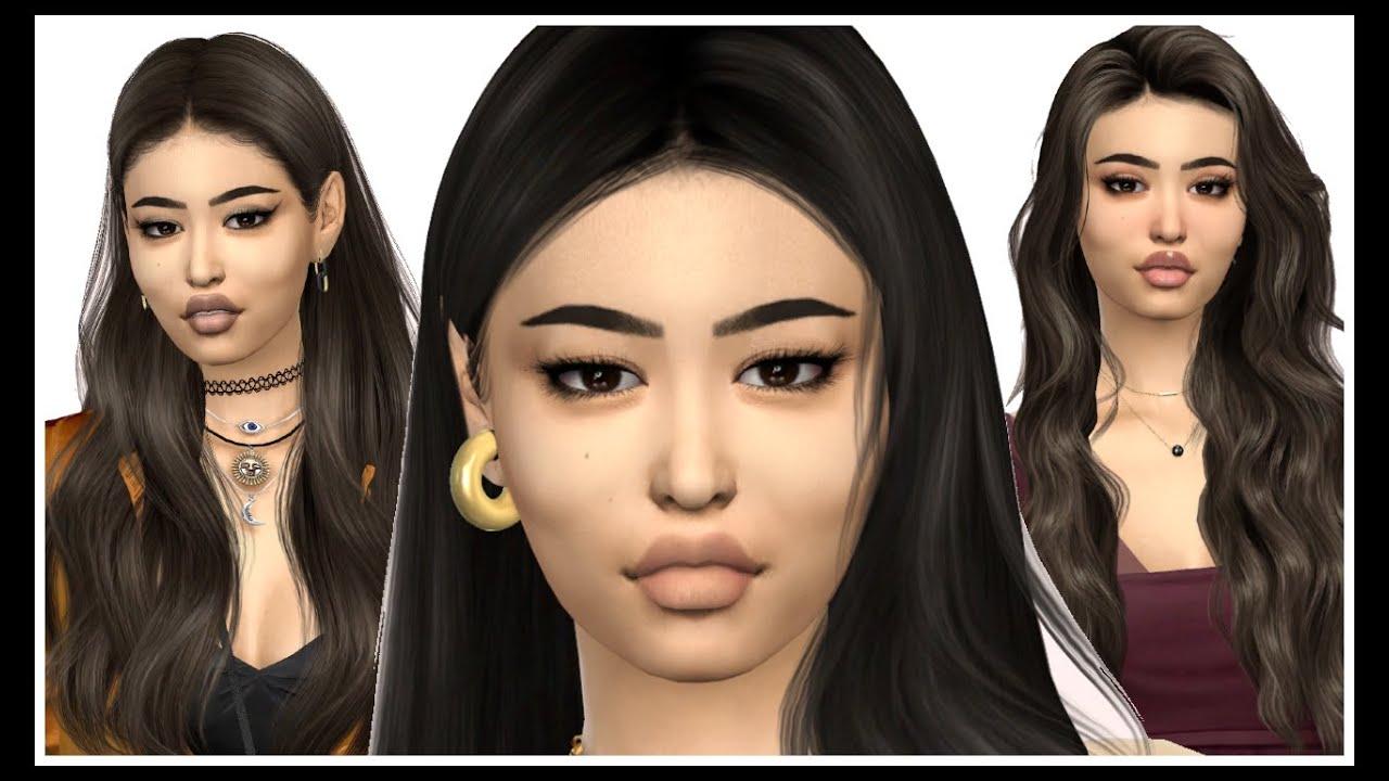 Tajikistan Inspired Sim - Sims 4 CAS + CC Folder & Sim Download - YouTube