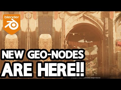 New Blender geo