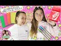 COMPRANDO MATERIAL ESCOLAR 🖍 con Mi HERMANA 👭 VUELTA al COLE y al INSTITUTO