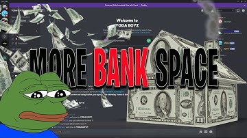 How To Make More Bank Space In Dank Memer Discord Bot