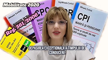 Reg. 561 - cand poti sa depasesti 10 h de conducere intr-o zi