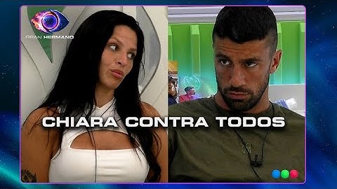 El enfrentamiento de Chiara con Giuliano tras la vuelta de Jenifer: "Los hago pelota"