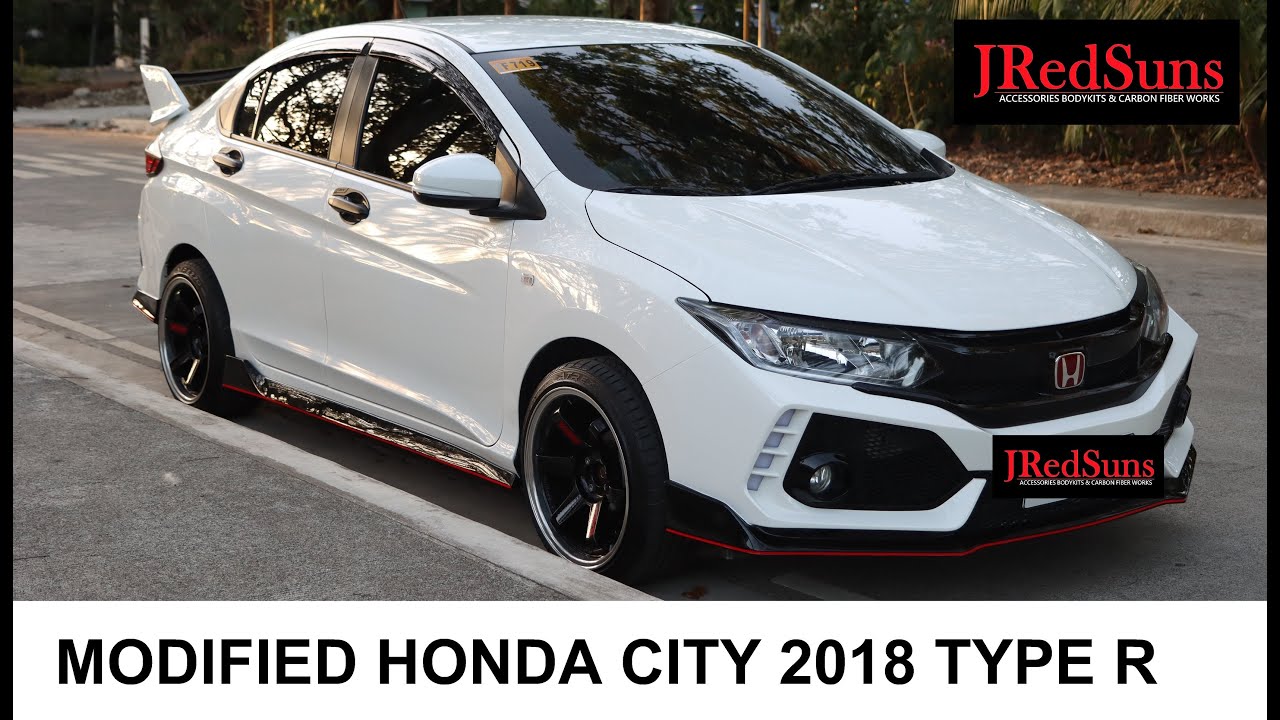 Modified Honda City Type R Bodykits By Jredsuns Accessories Youtube