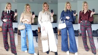 Try on Fashion HAUL | Holland Cooper tailoring pieces, H&M, new bag
