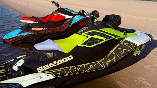 Seadoo Spark Trixx Impeller challenge part 2 Wet Jet Performance 12/14.5 vs 12/17 with 120 hp tune
