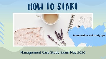 How to Pass your CIMA Management/Gateway Case Study Exam?
