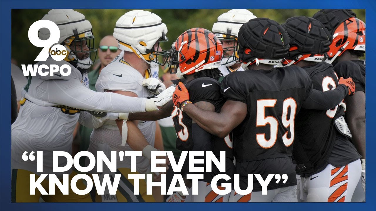 Bengals and Packers scuffle during joint practice ahead of their ...