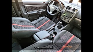 Перетяжка салона / Retapitarea interior VOLKSWAGEN GOLF V 2003-2012