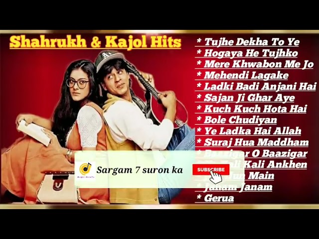 Sharukh Khan & Kajol Hits || Kumpulan Lagu India Terbaik || Lagu India class=
