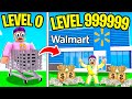 Can We Build A MAX LEVEL ROBLOX WALMART TYCOON!? (ESCAPE WALMART OBBY!)