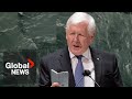 Israel-Hamas conflict: Canada&#39;s UN rep says Oct. 7 &quot;will be forever emblazoned in our hearts&quot; | FULL