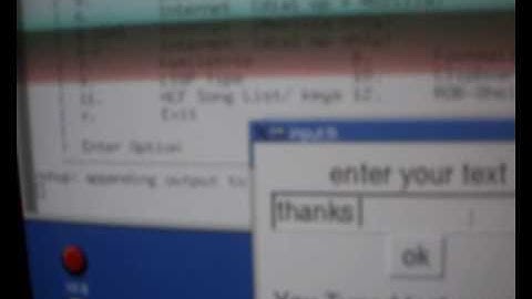 TCL/ TK Script with text input box
