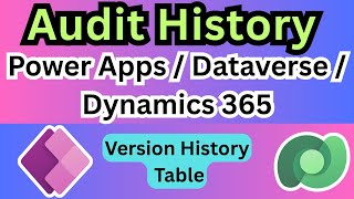 Audit History Power Apps