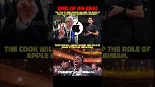 End Of An Era!  #Apple #TimCook #JohnTernus #CEOChange #TechNews