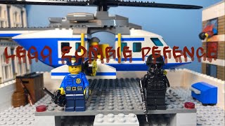 Lego Zombie Defences part one (stop motion)