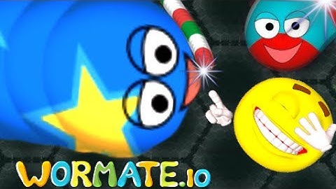 Wormate.io EPIC Way To Get Big FAST !!! Huge Worm in Wormateio | Gameplay Like Slither MasterSP