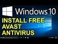 How to Install Free Avast Antivirus on Windows 10 βοΈ