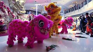 2024-Feb-13 #香港中國農曆新年 醒獅表演#HongKongChineseLunarNewYear #LionDance Performance @ Elements 圓方 西九龍