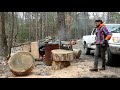 How To: Splitting Big Rounds with Fiskars X27 Splitting Axe