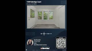 1500 Oakridge Court, Decatur, GA 30033 | 2 Bedroom  For Sale