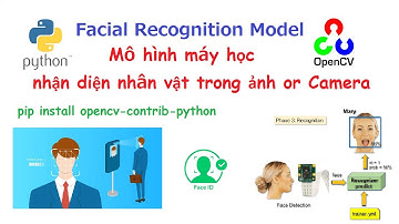Python - OpenCV - AI: Facial Recognation Mô hình máy học nhận diện nhân vật trong ảnh or camera
