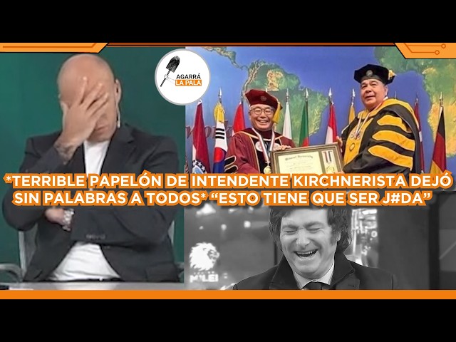 INTENDENTE KIRCHNERISTA HIZO EL PAPELÓN DEL AÑO QUE NO SE PUEDE CREER: "ESTO TIENE QUE SER BROMA"