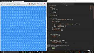Caster voice coding: Advent of Code 2018#8 in Go