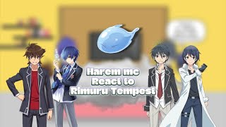 Harem main character react to Rimuru |Gacha reaction| ship: Rimuru x Harem
