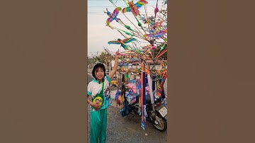 Lần đầu thả diều mini/kykydaily #shortvideo