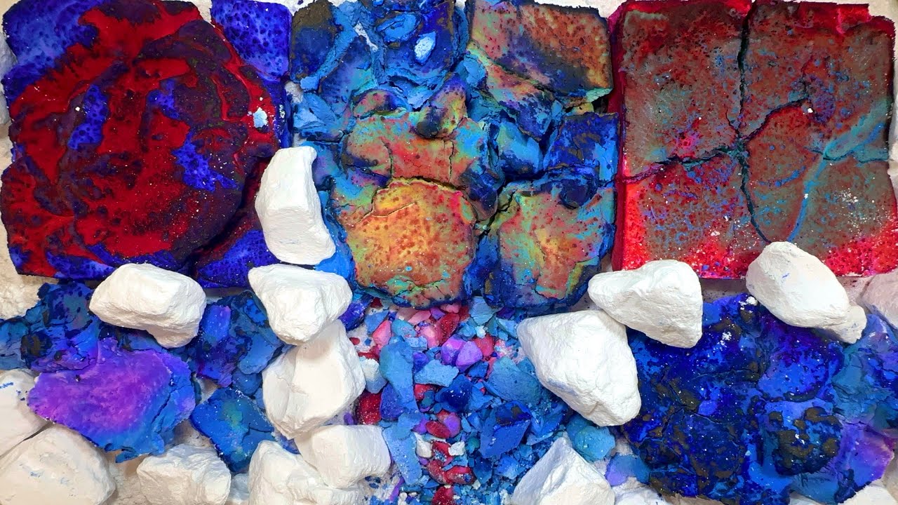 ASMR / Paste Covered JUMBO Pebbles + Fresh Chunks