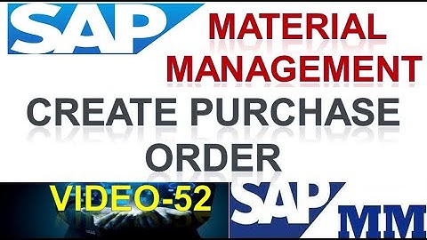 How to Configure Purchase Order in Material Management | Create Purchase Order Sap | DK TECHNOLOGIES