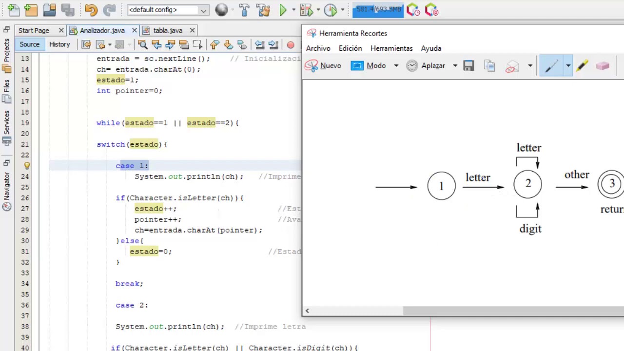 Implementación de un Analizador Léxico en Java - YouTube