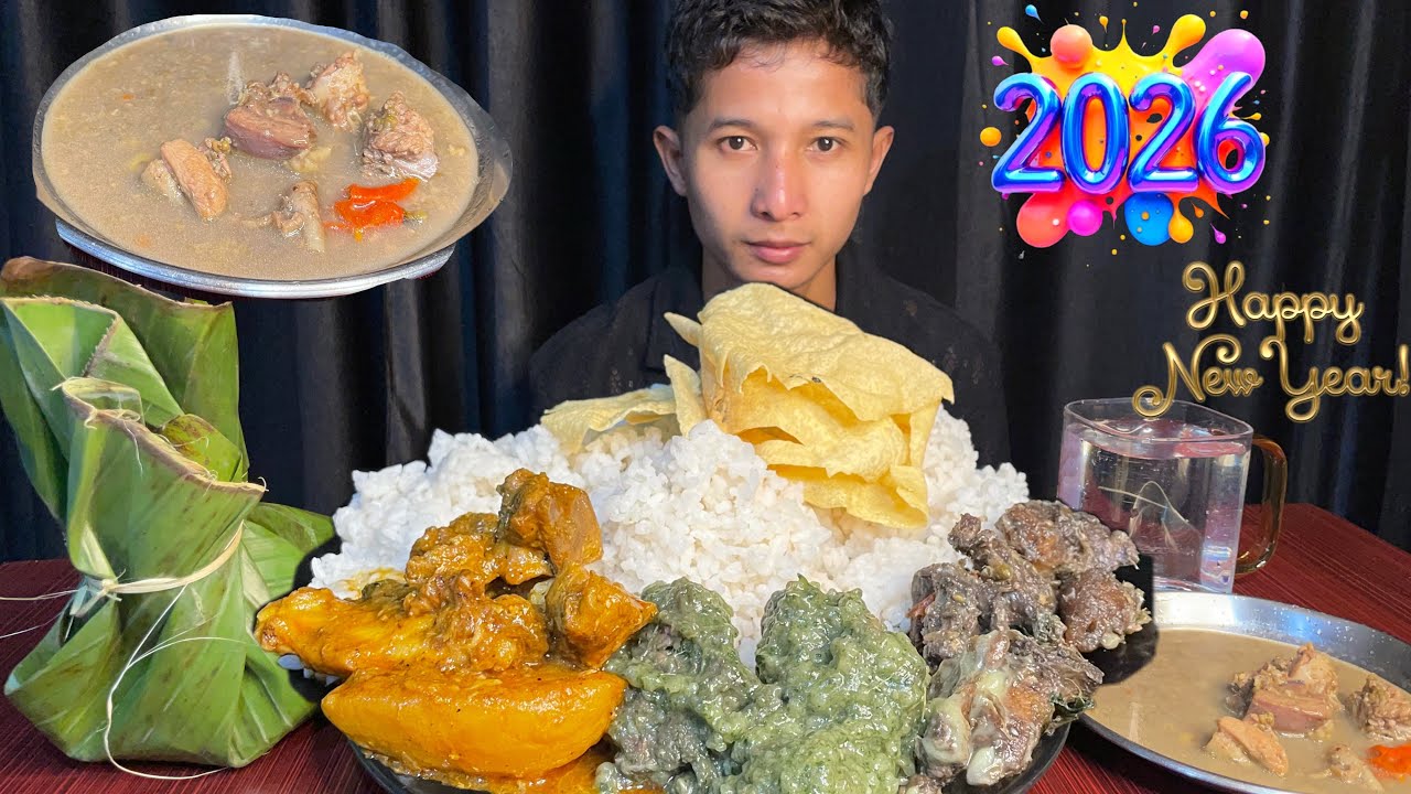 Desi CHICKEN kalai🥳WAK KAPPA🌶️🥵WAK tangsek pura WAK geda pura and ALU do.o bilsi gital ni bijak🤤