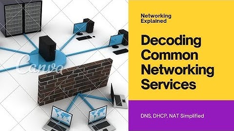 Decoding Common Networking Services: DNS, DHCP, NAT