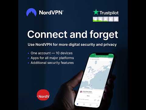 NordVPN YouTube ad: NordVPN Mobile (new) Connect and Forget