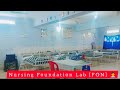 How To Prepare FON Lab In Nursing College 👩‍⚕️🏥 [Nursing Foundation Lab] #StudyWithAnupama
