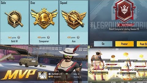 season 18 &19 #conqueror and #top100#conqueror #bgmi #conquerorpush #conquerorlobby #brenchy