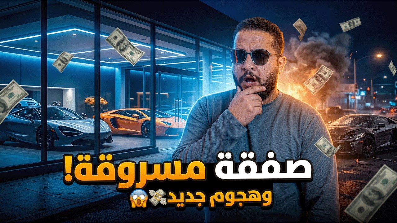 قراند 5: المعرض | صفقة مسروقة وهجوم جديد 😱💸 | GTA V