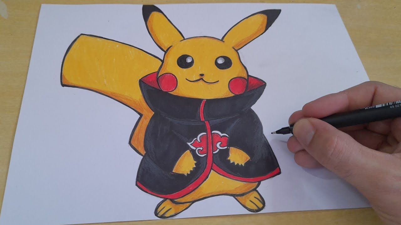 Desenhando Pikachu - Pokémon (Desenho Gamer) 