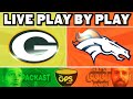 Packers vs broncos live play by play  reaction