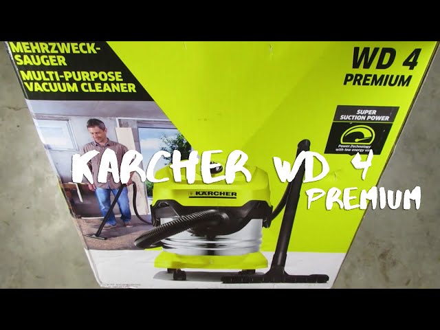 Comment remplcaer le Sac Karcher WD4 Prenium 